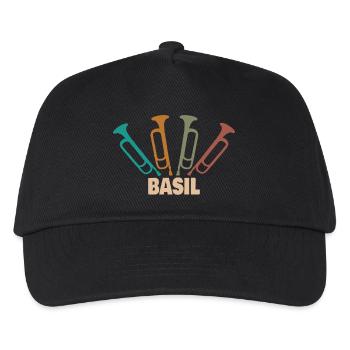 Cadeau pour le basilic - Casquette de baseball Enfant - noir - Devant