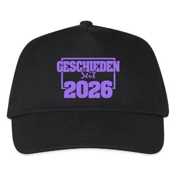2026 - Kids’ Baseball Cap - black - Front