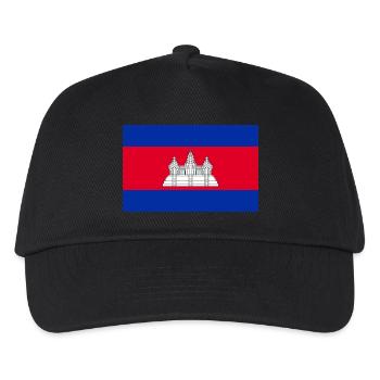 Cambodia - Kids’ Baseball Cap - black - Front