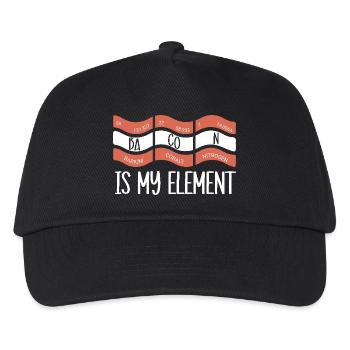 Tableau périodique - Casquette de baseball Enfant - noir - Devant