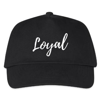 Loyal Loyalty - Kids’ Baseball Cap - black - Front
