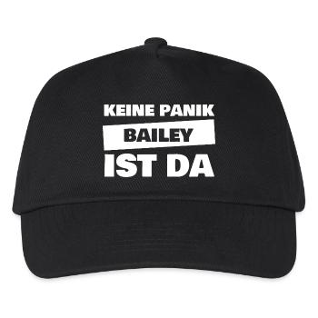 First name Bailey - Kids’ Baseball Cap - black - Front