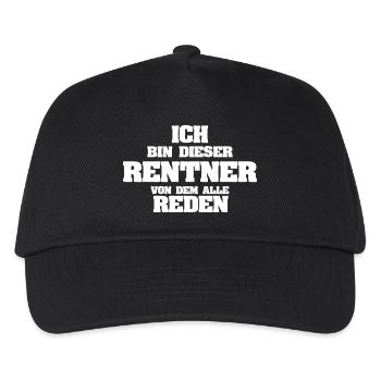 Profession Retraité - Casquette de baseball Enfant - noir - Devant