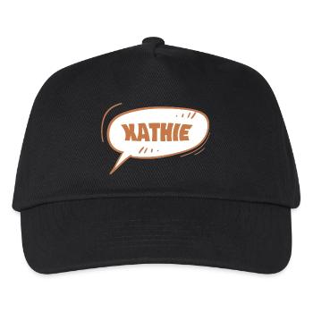 Kathie als Kathie - Kinder Basecap - Schwarz - Vorne