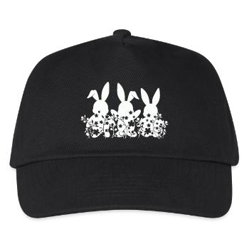 Easter Bunny - Kids’ Baseball Cap - black - Front