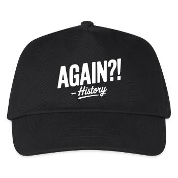 Encore une fois, l’histoire se répète drôle de dicton - Casquette de baseball Enfant - noir - Devant