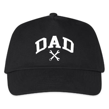 Dad - Kinder Basecap - Schwarz - Vorne