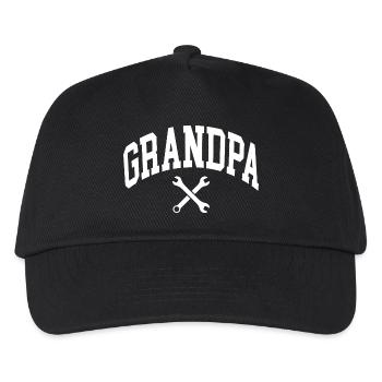 Grandpa - Kids’ Baseball Cap - black - Front