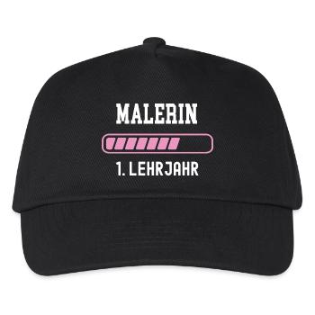 Painter training 1 year of apprenticeship first year apprenticeship - Kids’ Baseball Cap - black - Front
