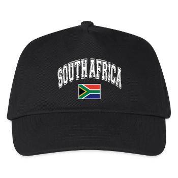 South Africa South Africa Flag - Kids’ Baseball Cap - black - Front