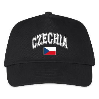 Czech Republic Flag - Kids’ Baseball Cap - black - Front