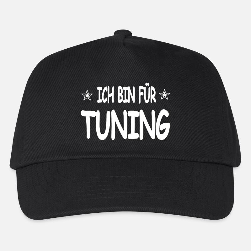 Tuning - Kinder Basecap - Schwarz