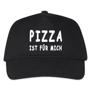 Pizza - Kids’ Baseball Cap - black - Front