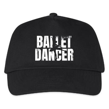 Drôle de danseuse de ballet - Casquette de baseball Enfant - noir - Devant