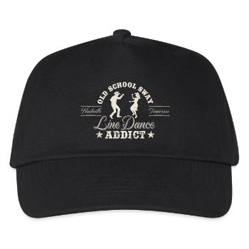 Line Dance Addict - Country Music Fan - Kinder Basecap - Schwarz - Vorne