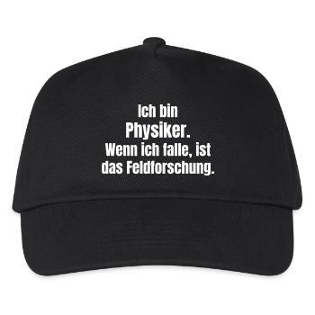 Physicist Field Research Saying - Kids’ Baseball Cap - black - Front