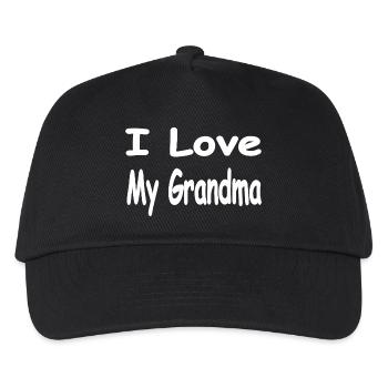 granny - Kids’ Baseball Cap - black - Front