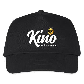 Kino Flüsterer - Kinder Basecap - Schwarz - Vorne