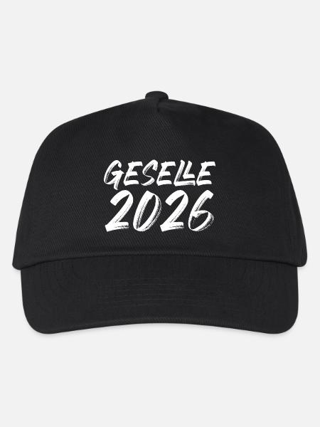 Geselle 2026 - Kinder Basecap - Schwarz