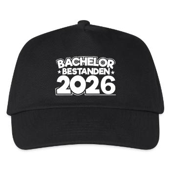 Bachelor 2026 Graduation Graduation - Kids’ Baseball Cap - black - Front