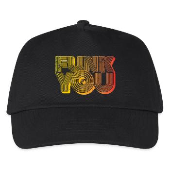 Funk You - Kids’ Baseball Cap - black - Front