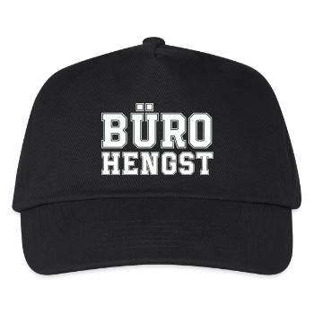 Office Hengst - Kids’ Baseball Cap - black - Front