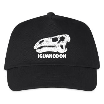 Iguanodon Fossil - Kinder Basecap - Schwarz - Vorne