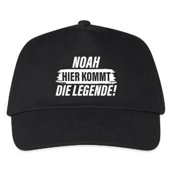 Noah – voici la légende ! - Casquette de baseball Enfant - noir - Devant