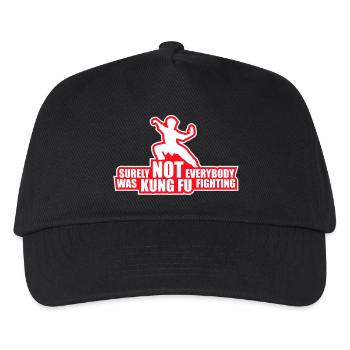Surely Not Everybody Was Kung Fu Fighting Lustig - Kids’ Baseball Cap - black - Front