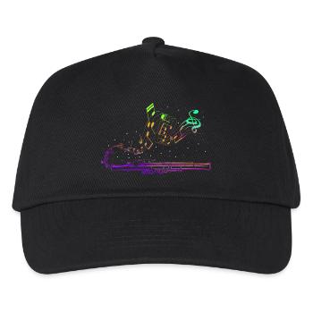  Marimbist Percussion Section Marching Band Pit - Kids’ Baseball Cap - black - Front