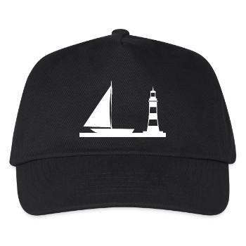 Sail - Kids’ Baseball Cap - black - Front
