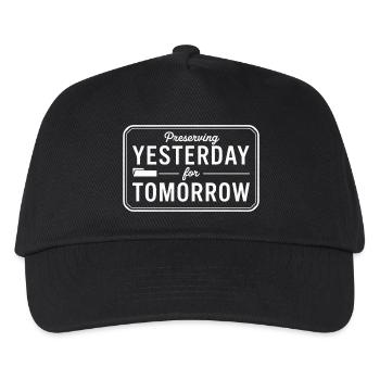 Preserving Yesterday for Tomorrow - Kids’ Baseball Cap - black - Front