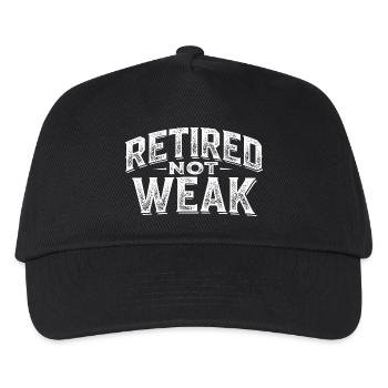 Bodybuilding Retirement for Gym Men Fitness - Kids’ Baseball Cap - black - Front