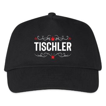 Tischler Beruf - Kinder Basecap - Schwarz - Vorne