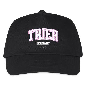 Déclaration de lettrage du collège de Trier, Allemagne - Casquette de baseball Enfant - noir - Devant