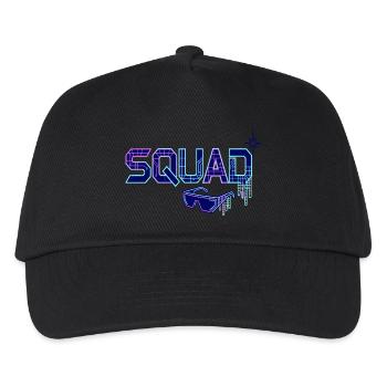 Équipe de jeux de fête Squad Cyber Neon Goggles - Casquette de baseball Enfant - noir - Devant
