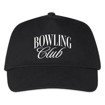 Bowling Club - Kinder Basecap - Schwarz - Vorne