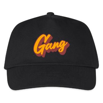 Gang - Kinder Basecap - Schwarz - Vorne