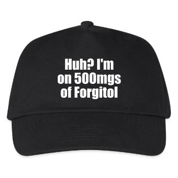 Yikes, I take 500 mg of Forgitol Teen Forget All - Kids’ Baseball Cap - black - Front