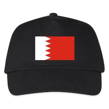 Bahrain - Kinder Basecap - Schwarz - Vorne