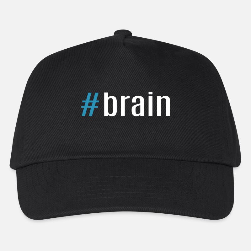 Brain - Kinder Basecap - Schwarz