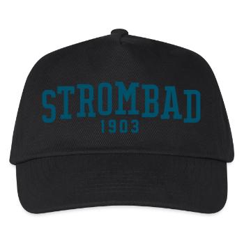 Strombad New College - Kinder Basecap - Schwarz - Vorne