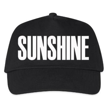 sunshine sun holiday palm beach beach beauty - Kids’ Baseball Cap - black - Front