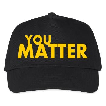 You matter - Kinder Basecap - Schwarz - Vorne
