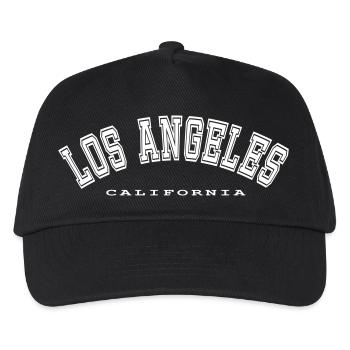 Los Angeles California - Kinder Basecap - Schwarz - Vorne
