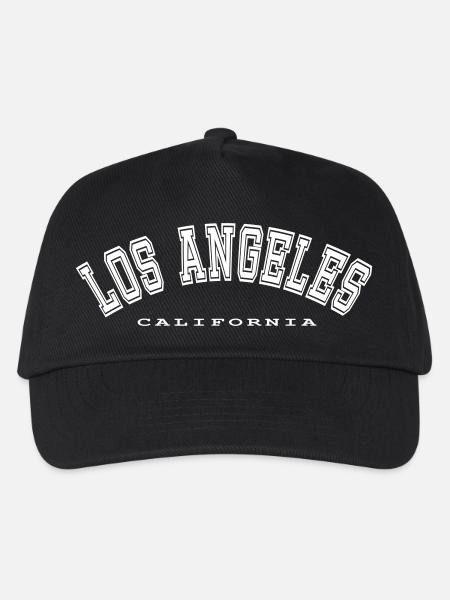 Los Angeles California - Kinder Basecap - Schwarz