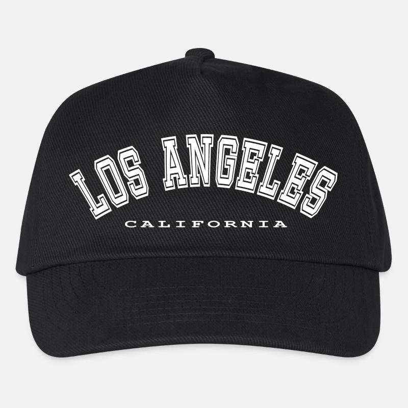 Los Angeles California - Kinder Basecap - Schwarz