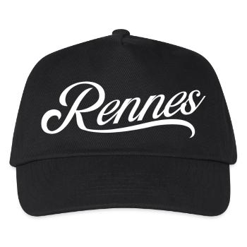 Rennes - Casquette de baseball Enfant - noir - Devant