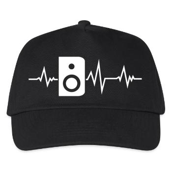 Decibelvibe - Derivative products - S Wave Design - Kids’ Baseball Cap - black - Front