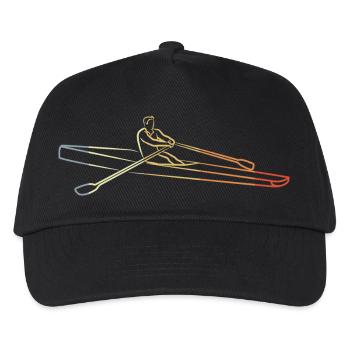 Vintage Rudder Sketch - Kids’ Baseball Cap - black - Front